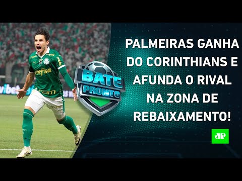 Palmeiras VENCE DÉRBI e AFUNDA o Corinthians na VICE-LANTERNA do Brasileirão! | BATE-PRONTO