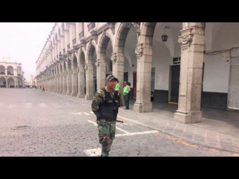 Arequipa: Restringen tránsito vehicular en las principales calles