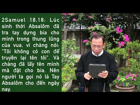 Học Kinh Thánh Bài 118: Biểu tượng bàn tay khắc trên bia mộ - Lm. Gioakim Hà Ngọc Phú, DCCT