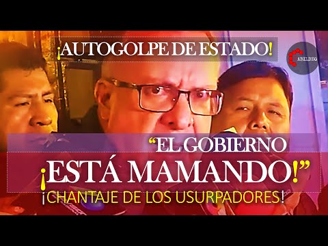 ¡EL GOBIERNO ESTÁ MAMANDO! ¡ES UN AUTOGOLPE DE ESTADO! | #CabildeoDigital