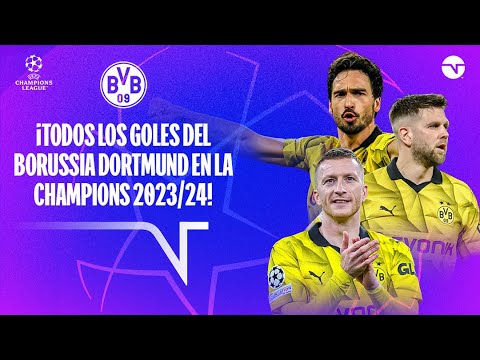 ¡TODOS LOS GOLES DEL BORUSSIA DORTMUND EN LA UEFA CHAMPIONS LEAGUE 2023/24!