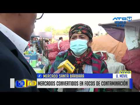 Los mercados se convierten en focos de contaminación en Cochabamba