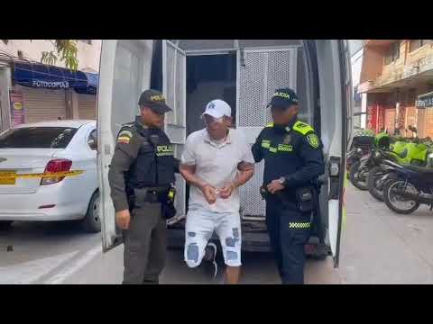 Con estupefacientes entre sus prendas es capturado anciano en el barrio Las Nieves en Barranquilla