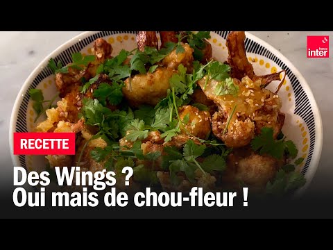 Les wings de chou-fleur - Les recettes de François-Régis Gaudry