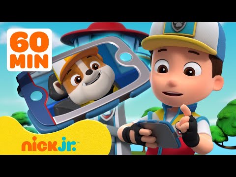 Ryder Calls PAW Patrol Pups to the Lookout Tower! #2 w/ Rocky & Zuma | 1 Hour Compilation | Nick Jr.