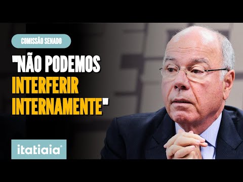 MAURO VIEIRA AFIRMA QUE GOVERNO NÃO PODE 'INTERFERIR INTERNAMENTE' NAS ELEIÇÕES DA VENEZUELA