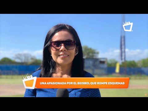 Claudia Rodriguez, una apasionada de la crónica deportiva en Nicaragua