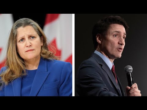 Freeland setting herself up to run against Trudeau: Mulcair