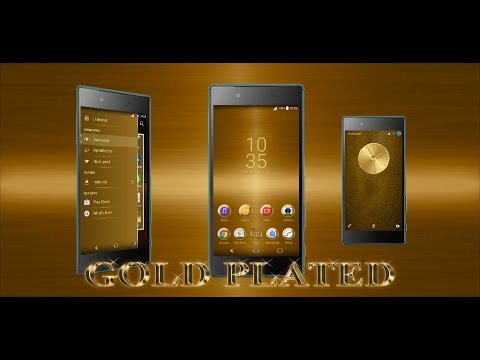 Theme Creator Gold | gold plated theme for xperia app ranking and store data Theme Creator Gold | gold plated theme for xperia app ranking and store data
