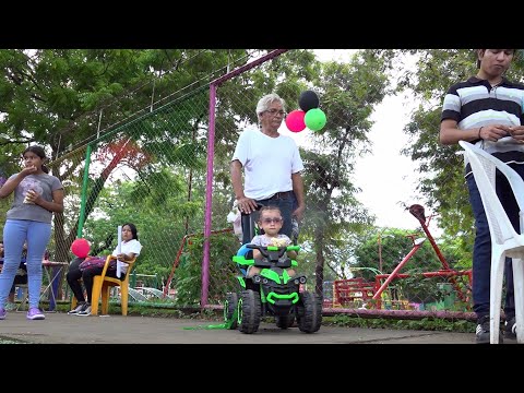 Realizan festival familiar “Juntos Celebrando a Papá” en el barrio San Luis