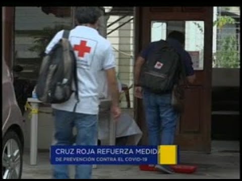 La Cruz Roja Salvadoreña refuerza medidas de prevención