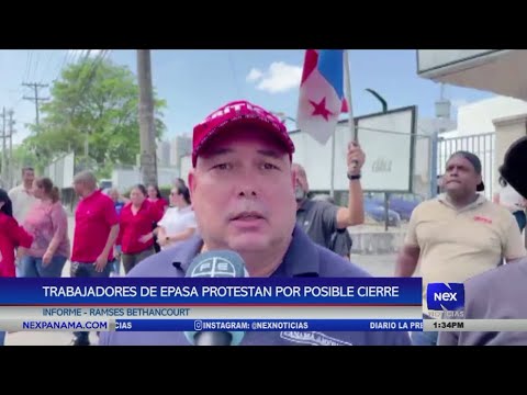 Trabajadores de EPASA realizan protestas por posible cierre