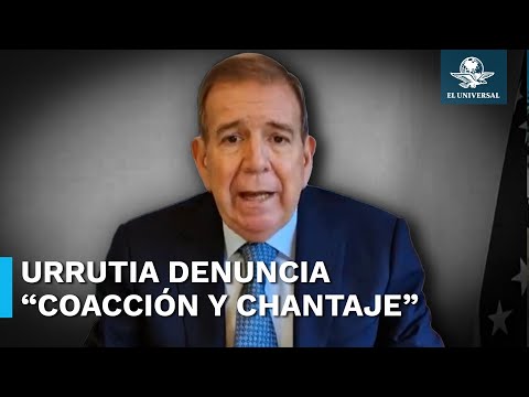 Edmundo González afirma que por “chantaje y presiones” firmó reconocimiento de la victoria de Maduro