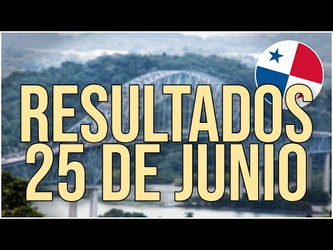 Resultados Lotería de Panamá Domingo 25 de Junio 2023