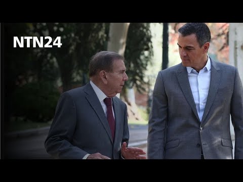 Edmundo González tras solicitud de asilo se reunió por primera vez con Pedro Sánchez en España