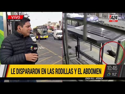 Robo violento en Avellaneda: le dispararon en las rodillas y el abdomen para robarle la moto