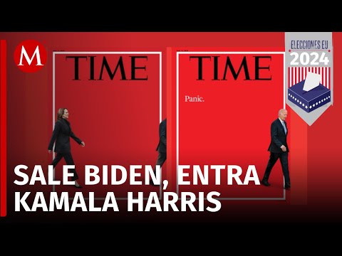 Revista Time publica nueva portada tras salida de Biden de la contienda presidencial