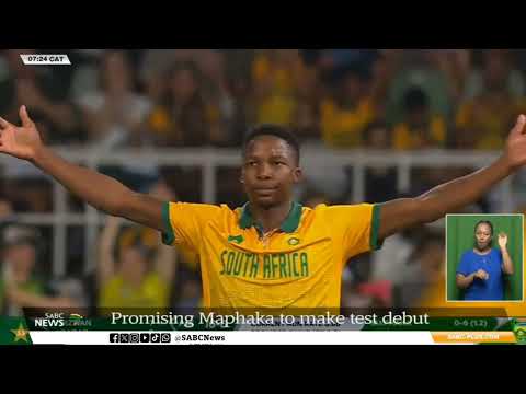 SA vs PAK I Paul Adams congratulates Proteas' youngest test cricket debutant Kwena Maphaka