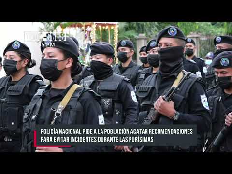 Policía Nacional en Chontales da el banderillazo para el Plan María - Nicaragua