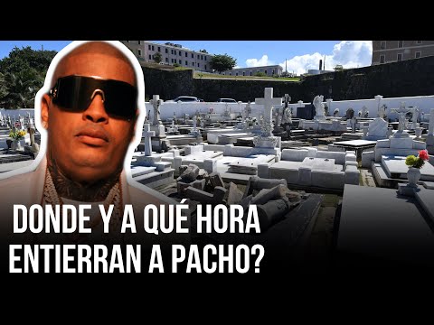 Donde será enterrado Pacho El Antifeka y a qué hora ?