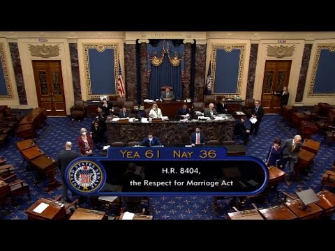 El Senado de EEEUU avanza para blindar el matrimonio homosexual