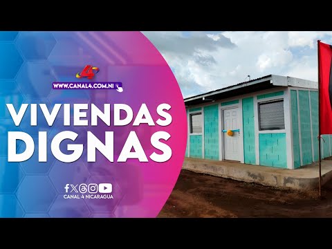 Gobierno Sandinista avanza con la entrega de viviendas  dignas y seguras a familias en Chinandega