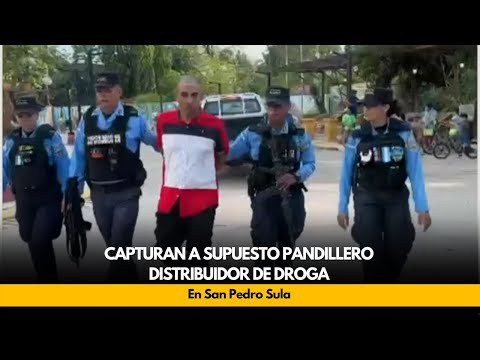 Capturan a supuesto pandillero en San Pedro Sula