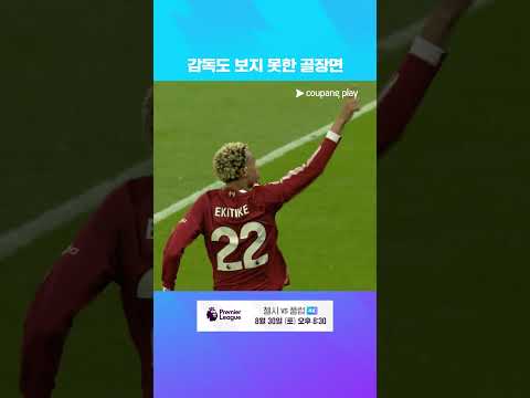 경기장에 뒤늦게 입장하여 골장면을 보지 못한 아르네 슬롯 l 프리미어리그 I 뉴캐슬 vs 리버풀