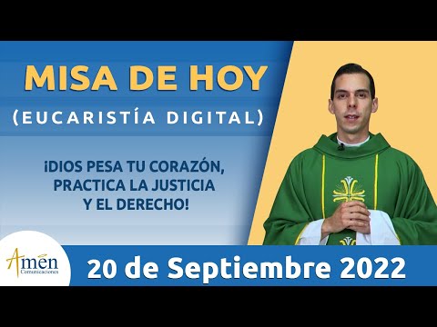 Misa de Hoy Martes 20 de Septiembre 2022 l Eucaristía Digital l Padre Carlos Yepes l Católica l Dios