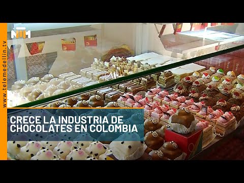 Crece la industria de chocolates en Colombia - Telemedellín