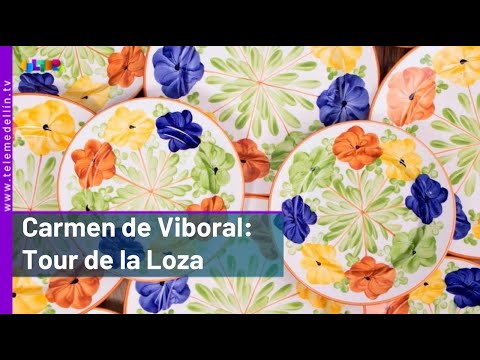 Carmen de Viboral: Tour de la Loza - Telemedellín