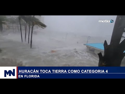 Mega News Cobertura Especial 09-28-22 Huracán Ian toca tierra como categoría 4