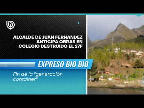 Fin de la generación container: alcalde Juan Fernández anticipa obras en colegio destruido el 27F