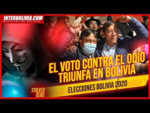 ? El voto CONTRA EL ODIO triunfa en Bolivia | Elecciones Bolivia 2020 | Stalker News Cap. 3 ?