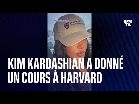Kim Kardashian a donné un cours de deux heures à la Harvard Business School