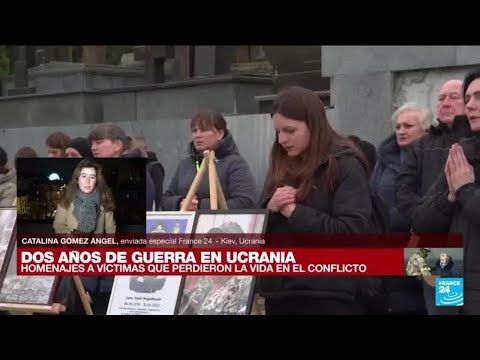 Informe desde Kiev: conmemoraciones en las calles de Ucrania tras dos años de conflicto