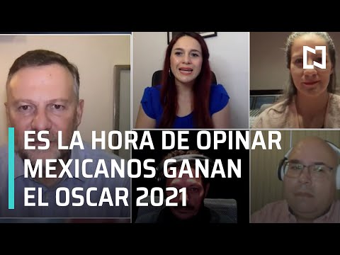 Los mexicanos ganadores del premio Óscar narran su experiencia - Es la Hora de Opinar