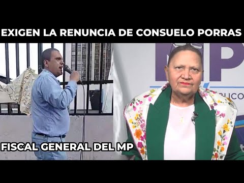 MANIFESTACIÓN EN LA CORTE SUPREMA DE JUSTICA PARA EXIGER LA RENUNCIA DE CONSUELO PORRAS, GUATEMALA
