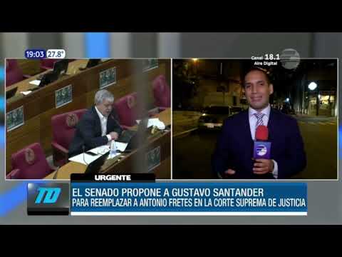 Senado propone a Gustavo Santander como ministro de la Corte