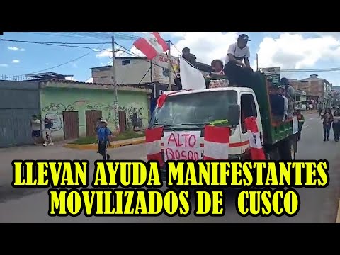 POLICIA DE CUSCO PIDEN QUE LAS MOVILIZACIONES SEAN PACIFICAS..