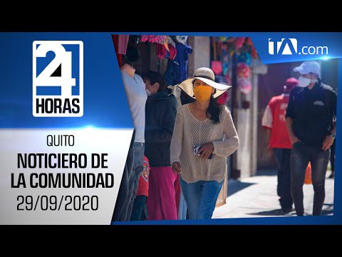 Noticias Ecuador: Noticiero 24 Horas 29/09/2020 (De la Comunidad Segunda Emisión)