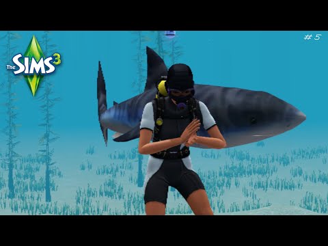 ฟัดกับฉลาม🦈💥thesims3islan