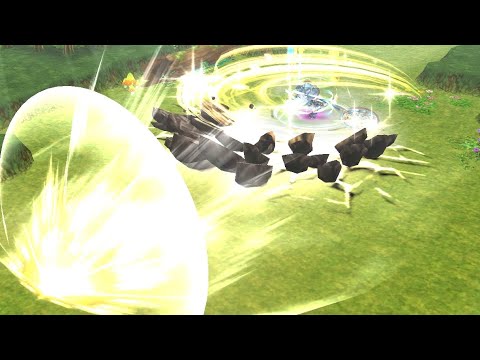 【白猫】 斧アイリス 超満開！キングコスモクイーン！ Lv.9999 ソロ (HP5京 弱点打魔火光)