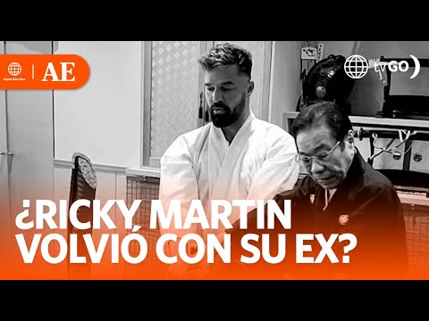 ¿Ricky Martin volvió con su ex? | América Espectáculos (HOY)