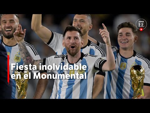La Scaloneta ante su gente: así celebró Messi su gol 800 | El Espectador