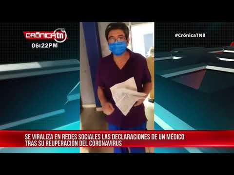 Otro médico vence el COVID-19 en Nicaragua