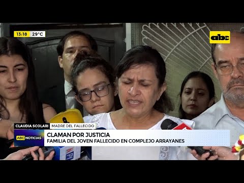 Muerte de joven en Arrayanes: Familia de Rodolfo Núñez Scolari pide justicia