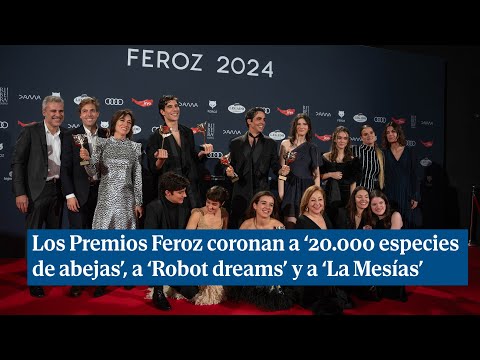 Los Premios Feroz coronan a 20.000 especies de abejas, a Robot dreams y a La Mesías