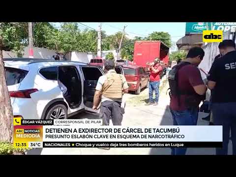 Detienen al exdirector de cárcel de Tacumbú