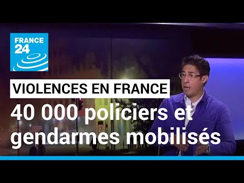 Troisième nuit de violences : 40 000 policiers et gendarmes étaient mobilisés dans toute la France